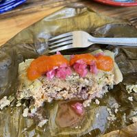 Tamale  at Suculenta in Tulum