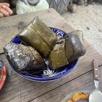 Tamale selection   at Suculenta in Tulum