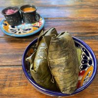 Tamales  at Suculenta in Tulum
