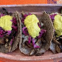 Tacos  at Suculenta in Tulum