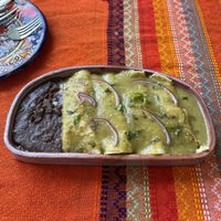 Enchiladas  at Suculenta in Tulum