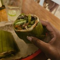 Burrito at Suculenta in Tulum