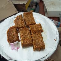 Vegan carrot cake  at Suculenta in Tulum