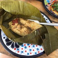 Tamales  at Suculenta in Tulum