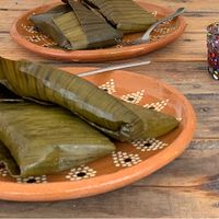 Super tasty tamales at Suculenta in Tulum