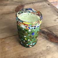 Green juice at Suculenta in Tulum