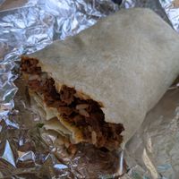 Vegan "the Dude" burrito at Pelon's Baja Grill in Virginia Beach
