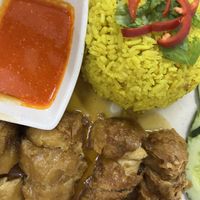 Vegan chicken rice!  at Pure Heart Vegetarian - 心灵之素 in Kuala Lumpur