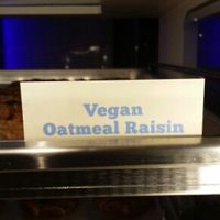 Vegan Oatmeal Raisin Cookies, can be warmed or can build Custom Ice Cream Sandwich! at CREAM in Fresno
