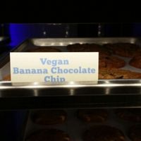 Vegan Banana Chocolate Chip Cookies, can be warmed or can build Custom Ice Cream Sandwich! at CREAM in Fresno