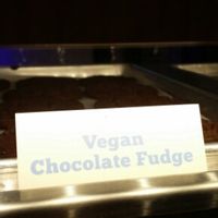 Vegan Chocolate Fudge Cookies, can be warmed or can build Custom Ice Cream Sandwich! at CREAM in Fresno