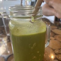 Awesome Avocado smoothie  at Green Zebra Cafe in Sarasota
