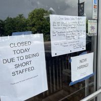 Closed for a few days at Green Zebra Cafe in Sarasota