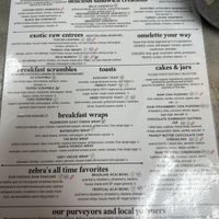   at Green Zebra Cafe in Sarasota