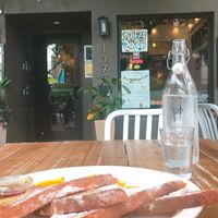 French toast at the Main Street location  at Green Zebra Cafe in Sarasota