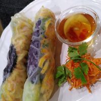 Summer rolls at Le P'tit Pré Chez Lan in Paris