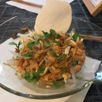 Salad at Le P'tit Pré Chez Lan in Paris