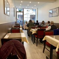 Dining room at Le P'tit Pré Chez Lan in Paris