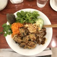 Bo bun - absolutely divine  at Le P'tit Pré Chez Lan in Paris