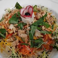 Salade at Le P'tit Pré Chez Lan in Paris