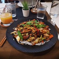 Pad Viet at Le P'tit Pré Chez Lan in Paris