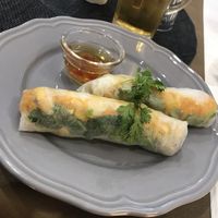 Rouleaux vietnamiens at Le P'tit Pré Chez Lan in Paris