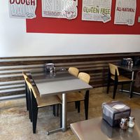 Interior has seating  at Fresh Brothers in Encino
