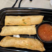 Vegan Lumpia (spring rolls) at Fat Cats in Cleveland