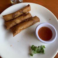 Lumpia  at Fat Cats in Cleveland