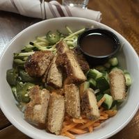 Tofu Noodle Salad Bowl  at Fat Cats in Cleveland