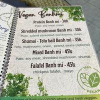   at Bao An Vegan (formerly Vegan Banhmi) in Hanoi