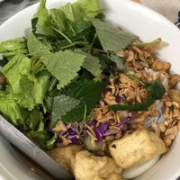 Mixed noodles  at Bao An Vegan (formerly Vegan Banhmi) in Hanoi
