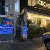 from the streets   at Bao An Vegan (formerly Vegan Banhmi) in Hanoi