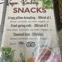   at Bao An Vegan (formerly Vegan Banhmi) in Hanoi