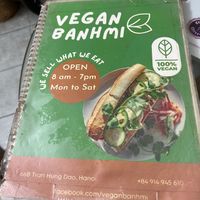  at Bao An Vegan (formerly Vegan Banhmi) in Hanoi