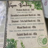   at Bao An Vegan (formerly Vegan Banhmi) in Hanoi