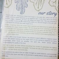 Their story at Bao An Vegan (formerly Vegan Banhmi) in Hanoi