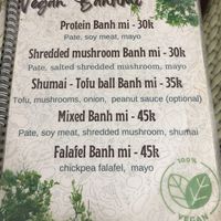   at Bao An Vegan (formerly Vegan Banhmi) in Hanoi
