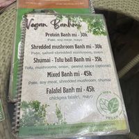  at Bao An Vegan (formerly Vegan Banhmi) in Hanoi