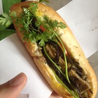 Vegan banh mi (sandwich) - yumm!! at Bao An Vegan (formerly Vegan Banhmi) in Hanoi