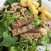 Mixed noodles  at Bao An Vegan (formerly Vegan Banhmi) in Hanoi