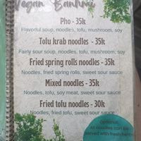  at Bao An Vegan (formerly Vegan Banhmi) in Hanoi
