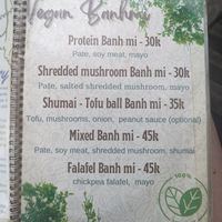  at Bao An Vegan (formerly Vegan Banhmi) in Hanoi