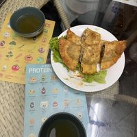 Dumpling  at Bao An Vegan (formerly Vegan Banhmi) in Hanoi