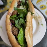 Mixed Banh Mi at Bao An Vegan (formerly Vegan Banhmi) in Hanoi