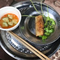my little baby spring roll, yum yum at Bao An Vegan (formerly Vegan Banhmi) in Hanoi