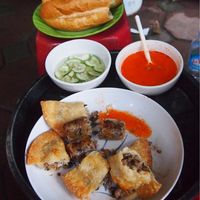 all this for 60,000 VND, super delicious too!  at Bao An Vegan (formerly Vegan Banhmi) in Hanoi