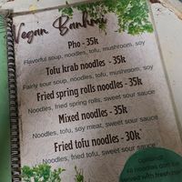  at Bao An Vegan (formerly Vegan Banhmi) in Hanoi