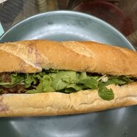 Bang Mi shredded Mushroom   at Bao An Vegan (formerly Vegan Banhmi) in Hanoi