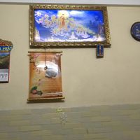 Interior of the “food cart” but when we ate, it was inside the house at Bao An Vegan (formerly Vegan Banhmi) in Hanoi